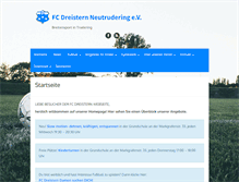 Tablet Screenshot of fcdreistern.de